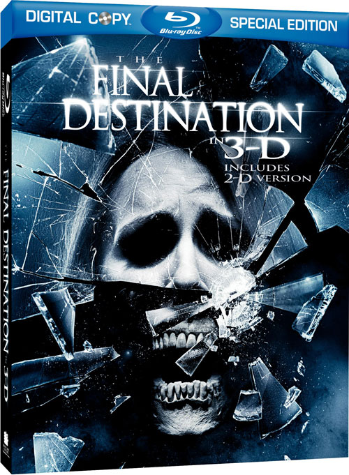 Carátula El destino final 3D Blu-ray